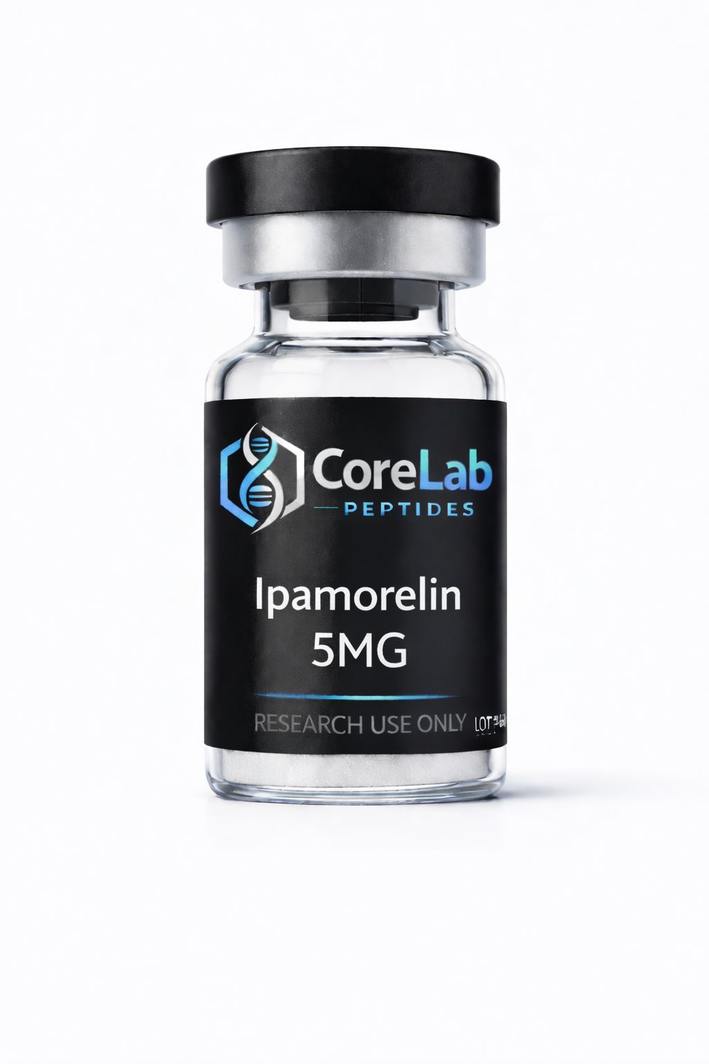 Ipamorelin 5mg research peptide vial