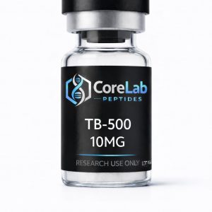 TB-500 10mg research peptide vial – CoreLab Supplies