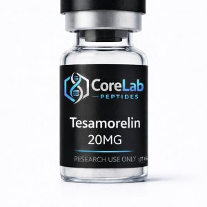 Tesamorelin 20mg research peptide vial